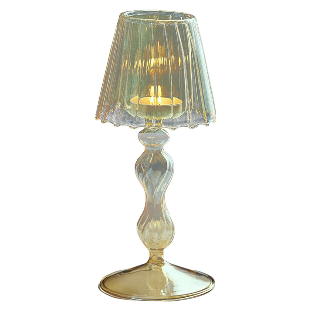 Candle Holder Decorative Candlestick for Bedroom Wedding Party Decor Art