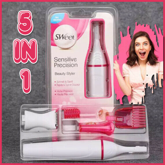 5 in 1 Multifuntion Women Hair Removal Electric Eyebrow Shaping Shaving Machine