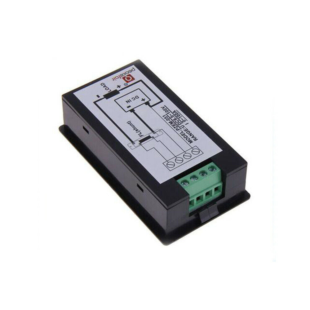 DC Multifunction Digital Display LCD Voltage Current Power Electric Energy Meter
