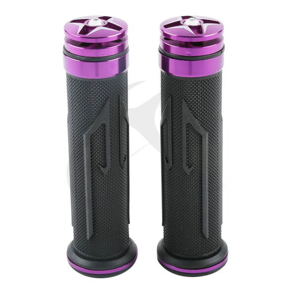 Motorcycle 7/8" Hand Grips For Yamaha YZF R1 1998-2013 2012 2011 Kawasaki KLX250