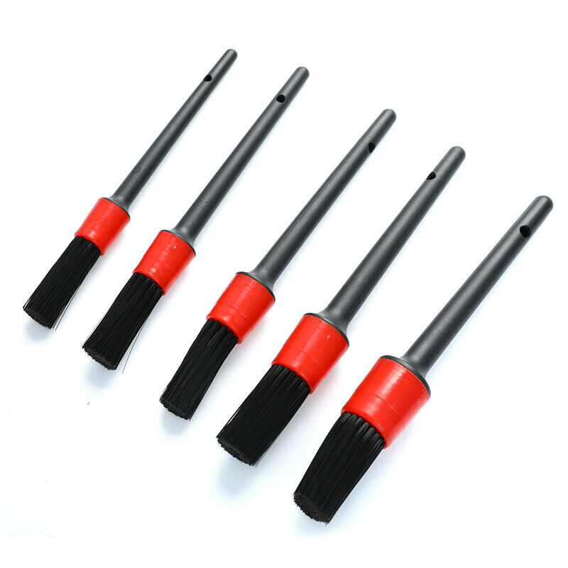 5pcs Car Detailing Brush Car Cleaning Detailing Dashboard Air Clean Brus Pb