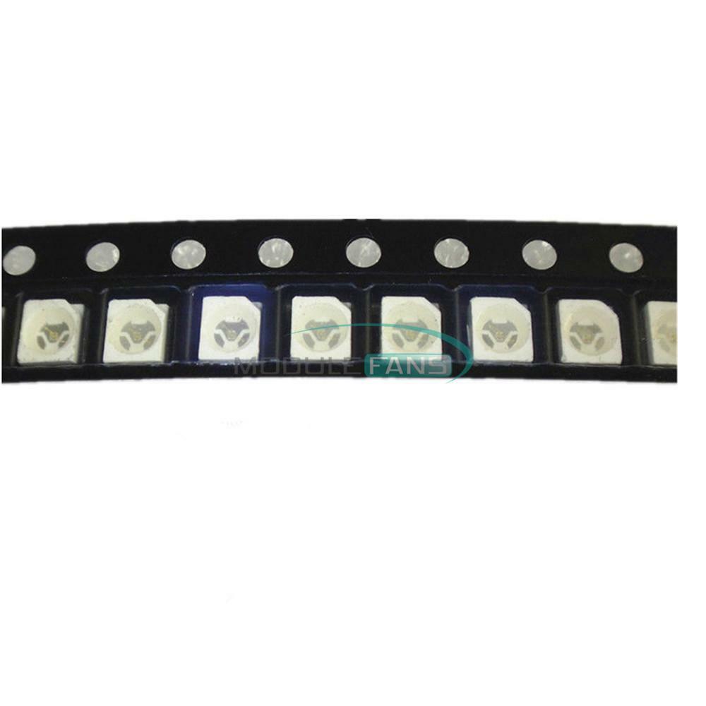 100PCS 3528 Blue 1210 PLCC-2 LED BULB LAMP Power TOP SMD SMT Light Chip