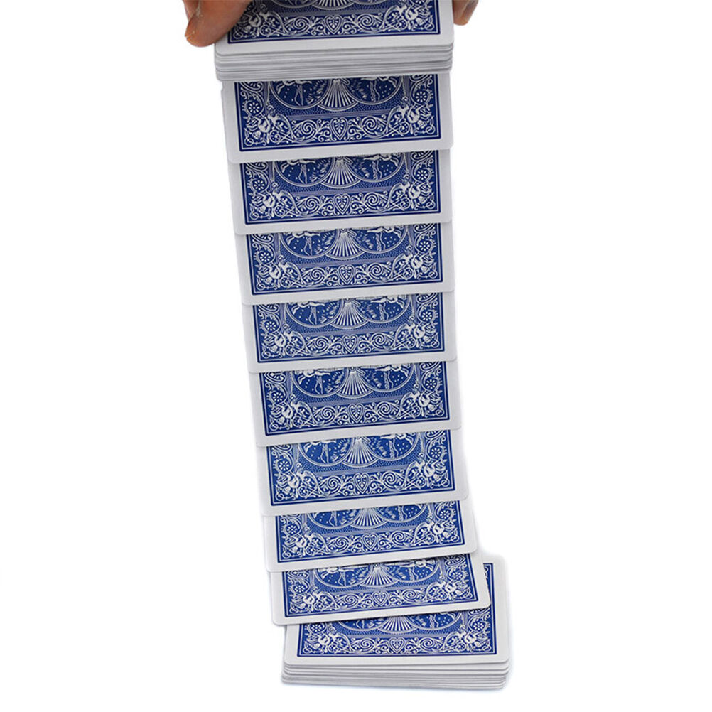 Electric deck magic props card magic trick stage acrobatics waterfall card.l8