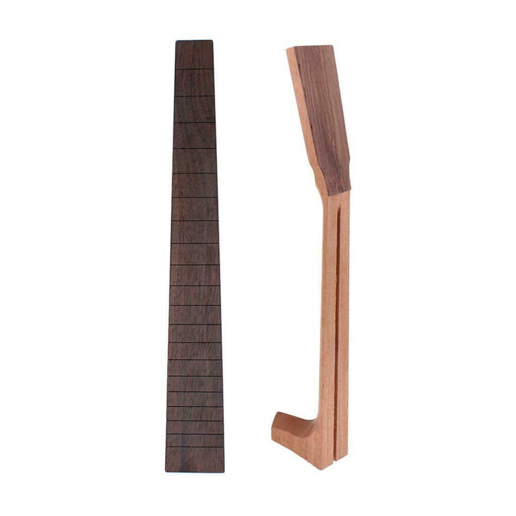 Replacement 41in Acoustic Folk Guitar Neck Mahogany Wood Rosewood 20 Fret