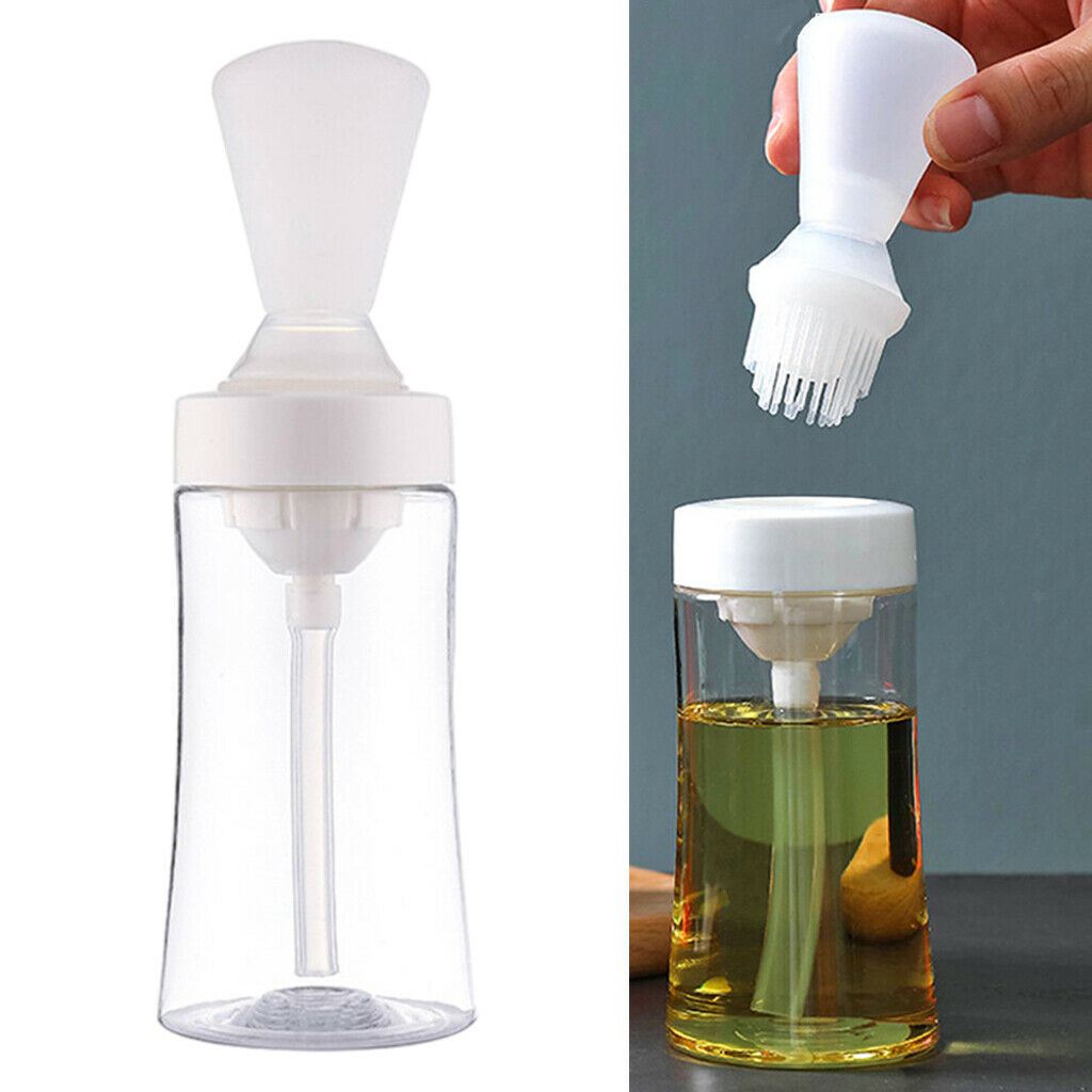 Oil Brush Bottle High Temperature Resistant Barbecue Cake Brush BBQ Honey