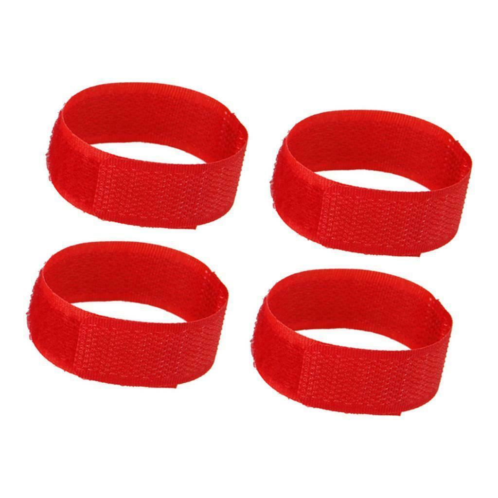 12pcs No Crow Collar for Roosters Chicken No Crowing Noise Free Black&Red