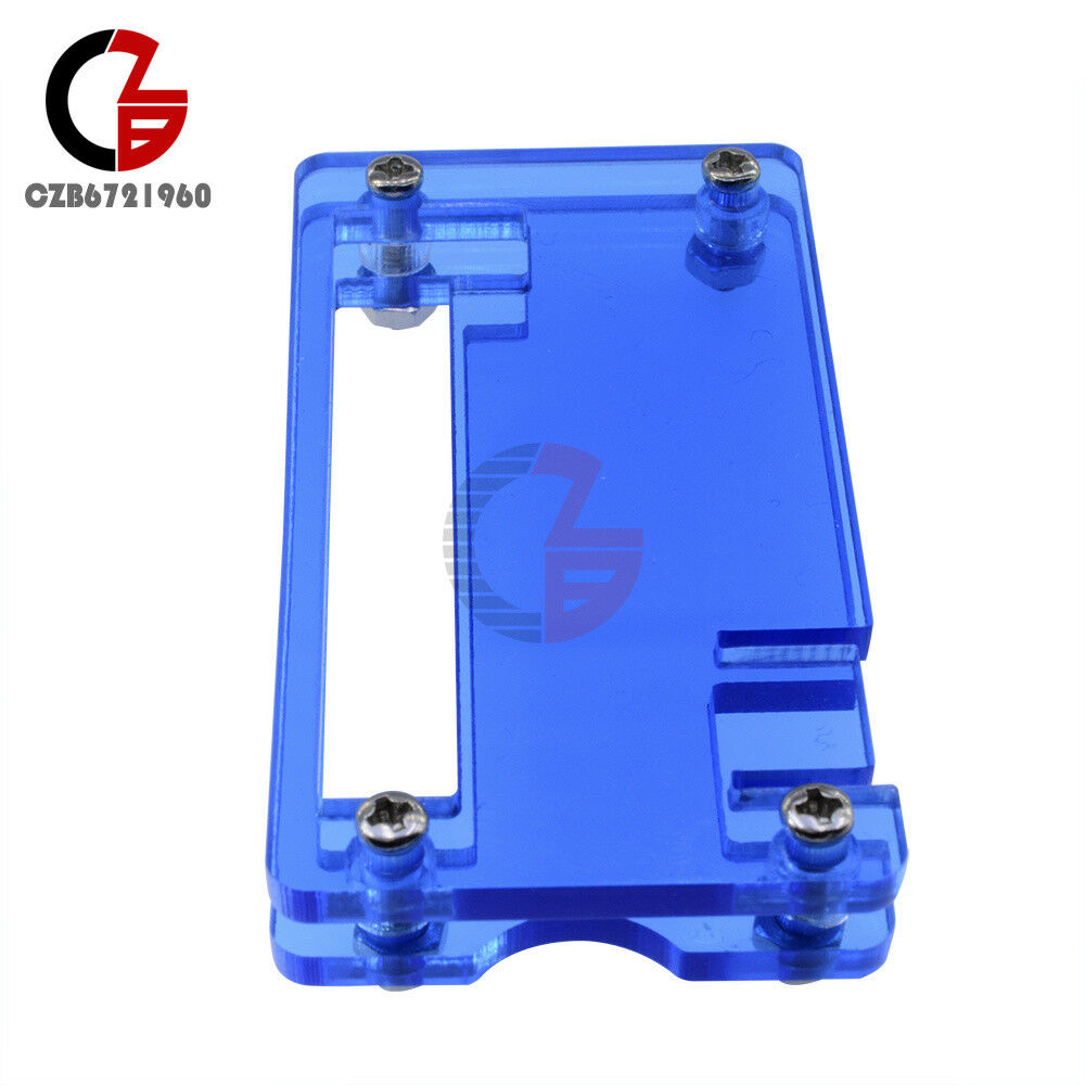 Blue Clear Acrylic Zero Case Shell Protection Box for Raspberry Pi Zero