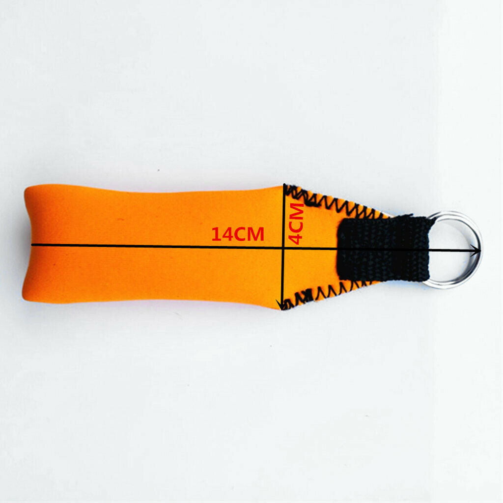 2x New Rectangle Floating Keyring Key Holder for Boating Yachting Kayaking