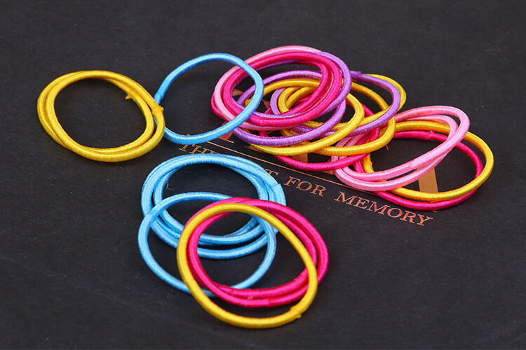 100X Multi Baby Kids Girl Elastic Hair Bands Ponytail Holder Head Rope Ties