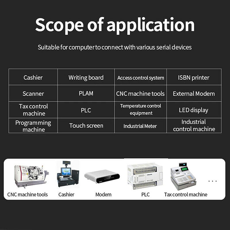 USB to DB9 RS232 male Serial Data Cable Adapter USB COM Port DB9 Pin Cable RBDA