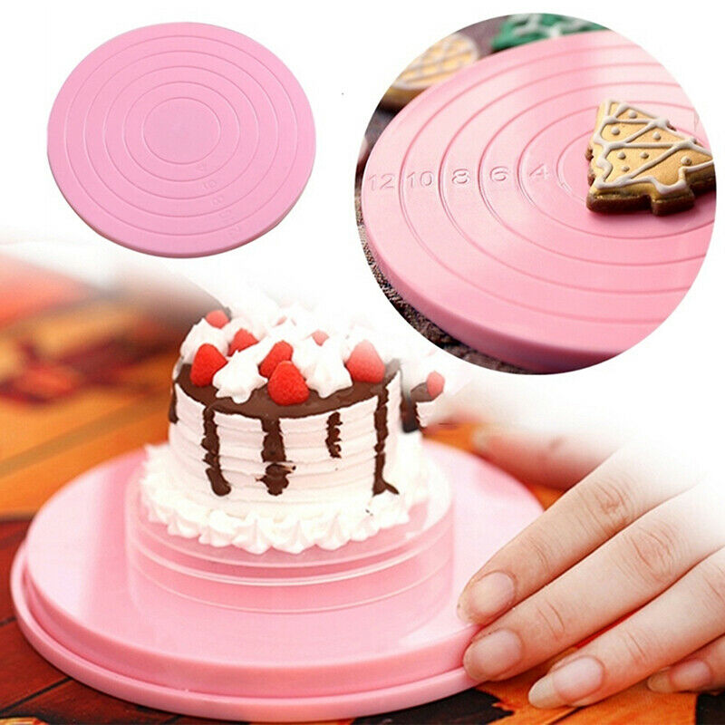Cake Turntable Revolving Mould Cake Decorating DIY Baking Kitchen To.l8