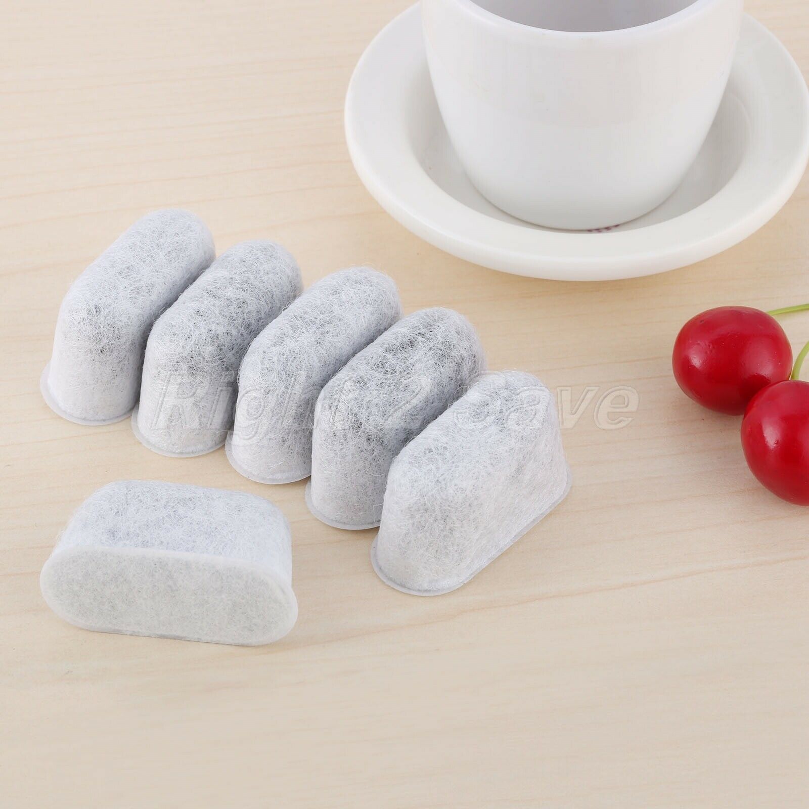 6pc Charcoal Water Filters for DCC-2200 DGB-550 DGB-475 Cuisinart Coffee Machine