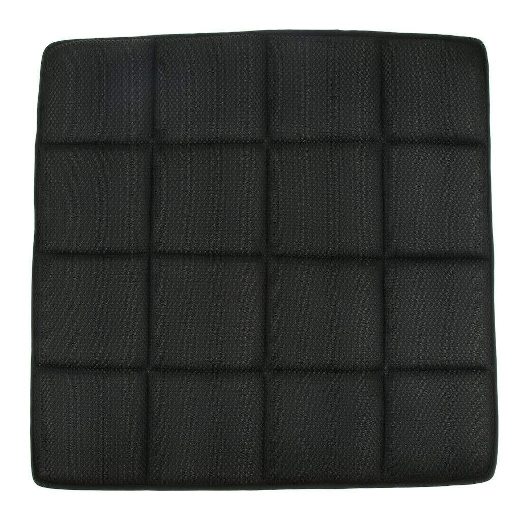 Breathable Non-Slip Chair Cushion Sweat-absorbing Car Seat Cover Pad Black