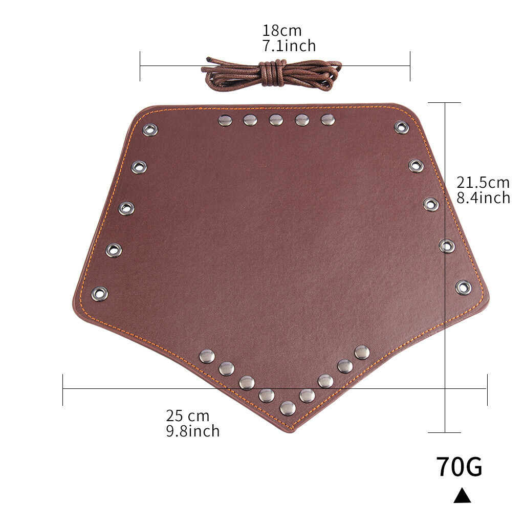 2 Pieces Leather Gauntlet Medieval Leather Bracers Rivet Arm Armor Cuff