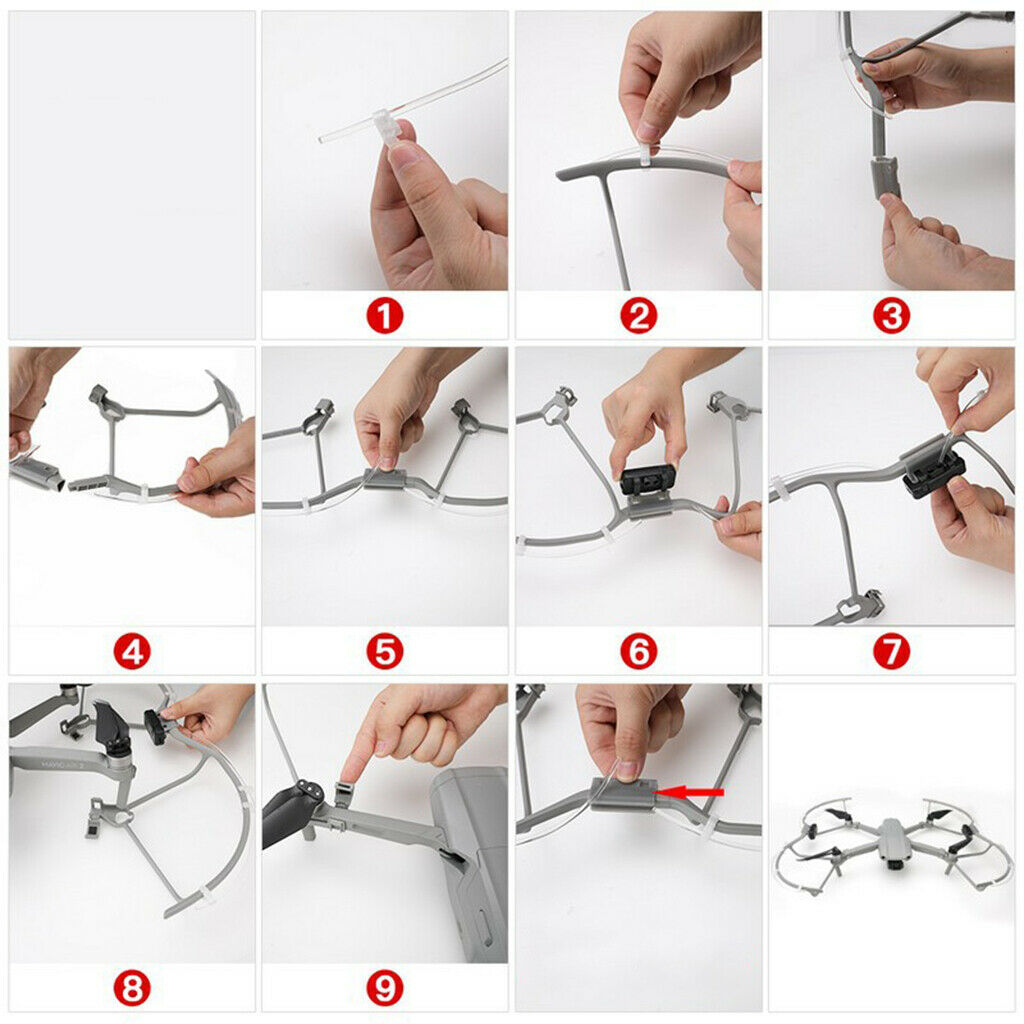 Light Luminous Module For DJI Mavic Air RC Drone Accessories 3 Mode 7 Colors