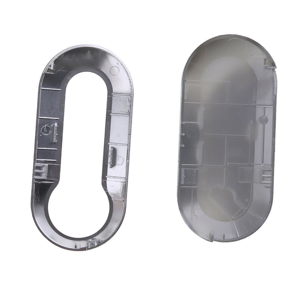 New ABS Folding Remote Flip Key Fob Shell Casing Cover for Fiat 500 Auto