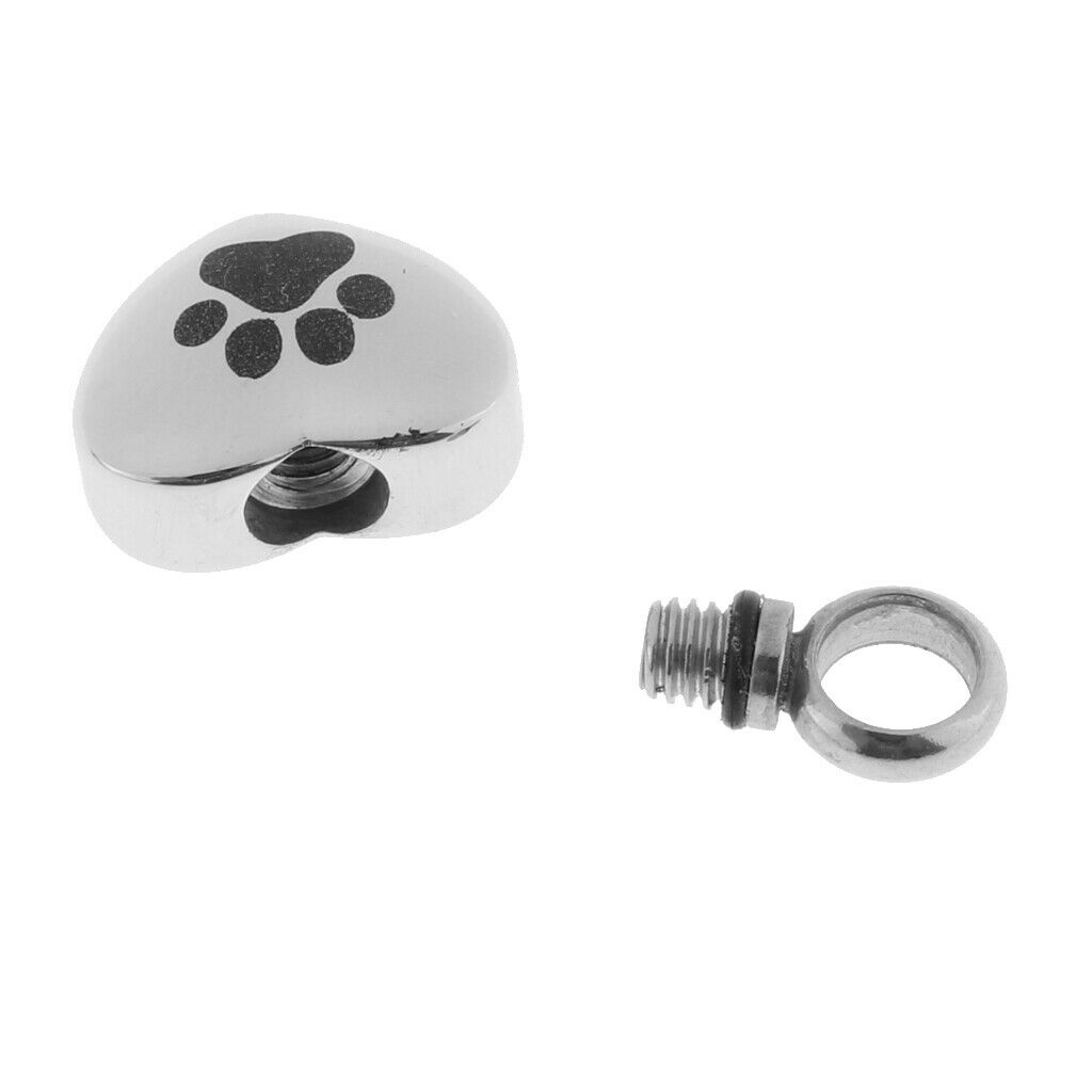 Dog Cat Pet Claw Urn Pendant Memorial Cremation