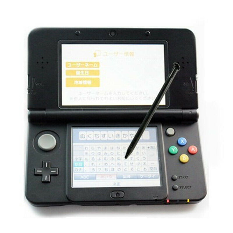 300PCS Black Touch Screen Pen for Nintendo New 3DS Console Stylus