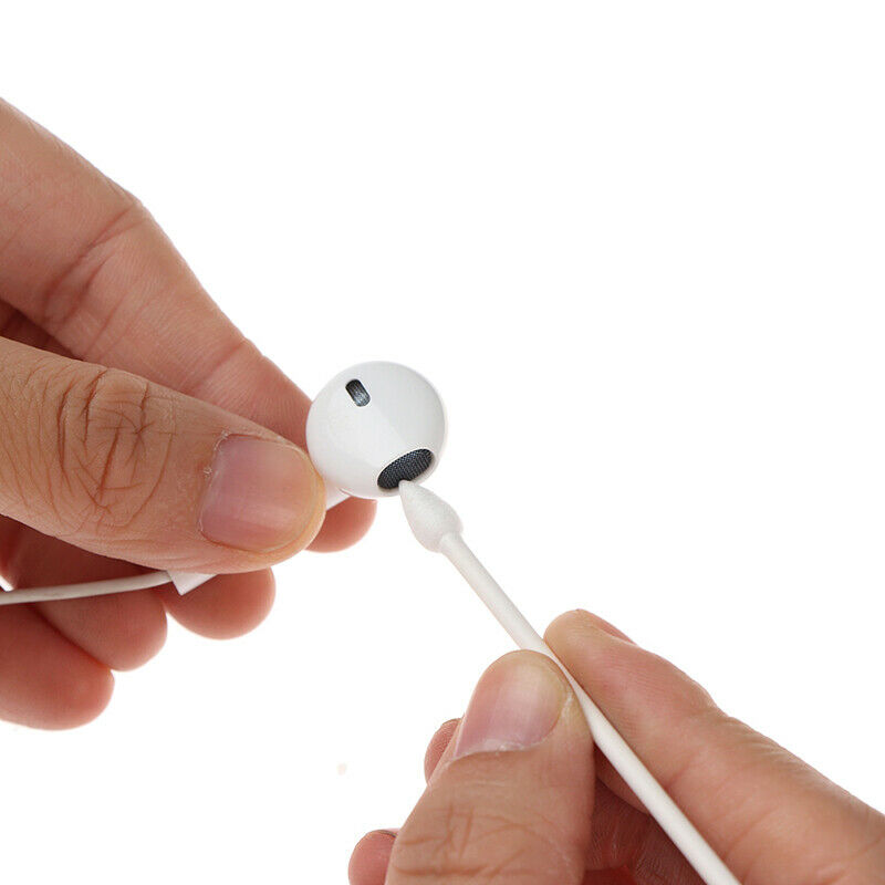 25Pcs Cotton Disposable Stick Cleaning Tool For Earphone Charge Port JCAUJ Kt