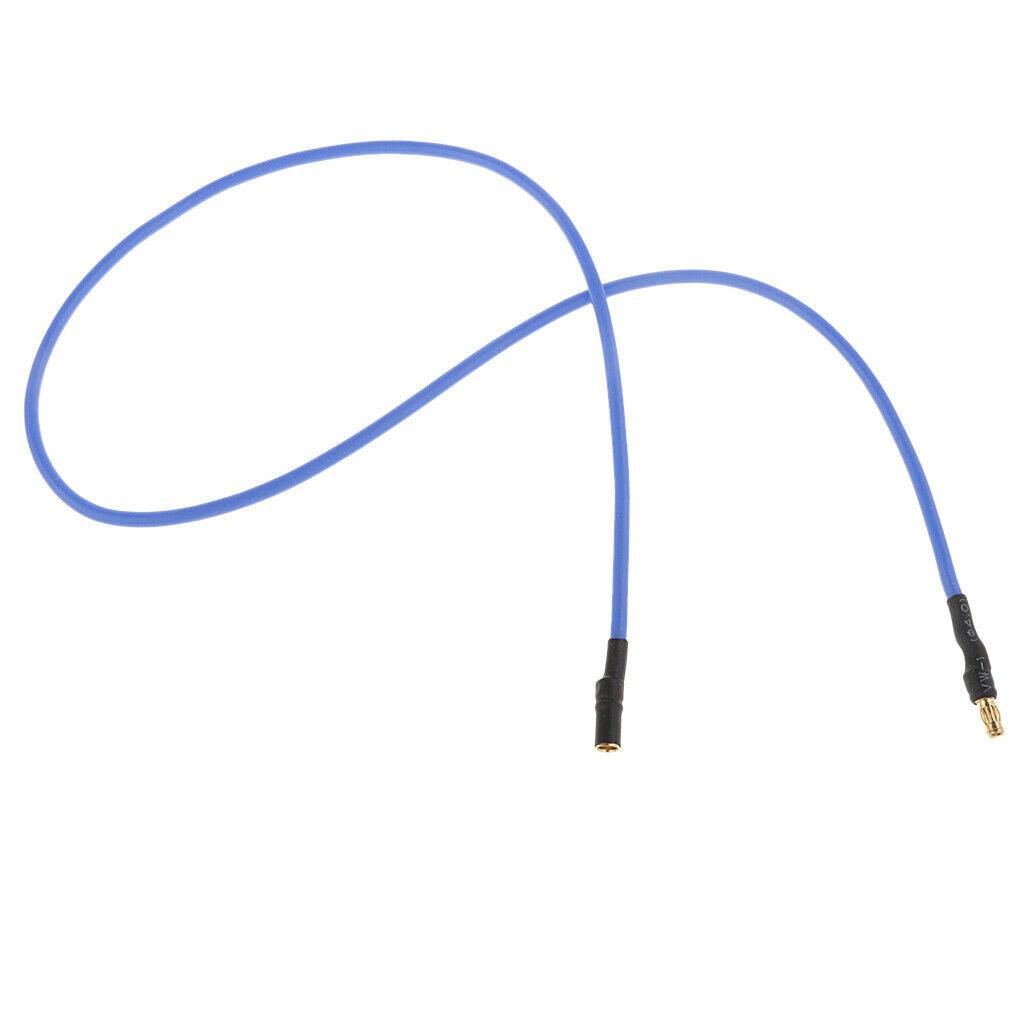 16AWG Banana 3.5mm Plug Silicone Cable RC Accessory for ESC Motor Blue