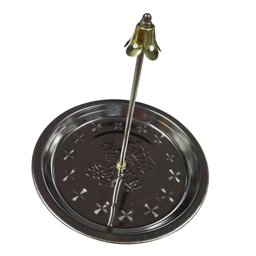 Adjustable Incense Holder Burner Plate For Spiral Coil Incense 3# 14.7cm