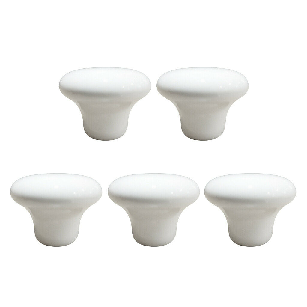 5pcs Cabinet Knobs Dresser Drawer Pulls Closet Cupboard Handles Wardrobe Pulls