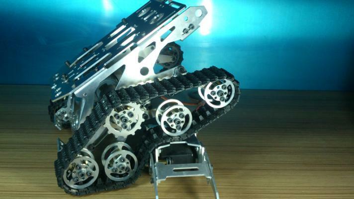 Metal Independent Suspension System Caterpillar Robot Tank chassis For Arduino