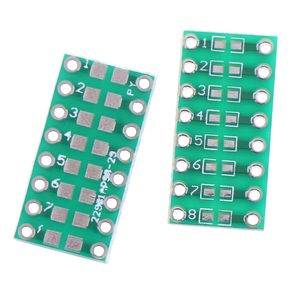 10Pcs SMD/SMT components 0805 0603 0402 to DIP adapter PCB board converter DD