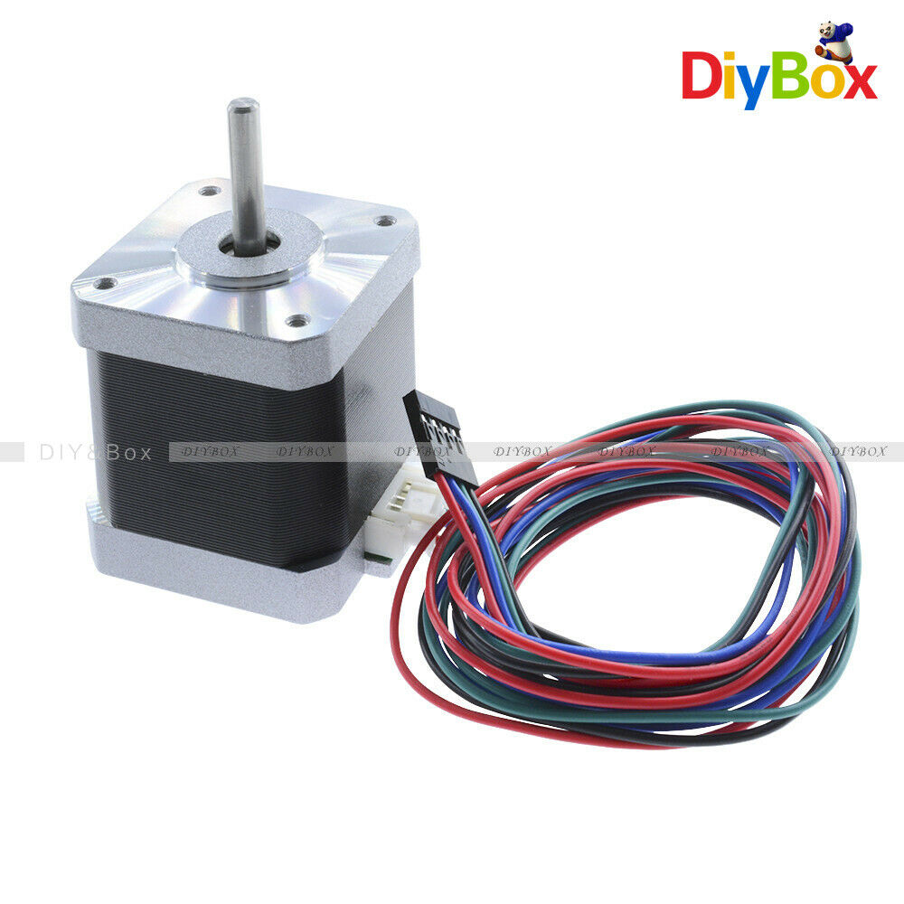 1.8 Degree 42mm 2A 12V NEMA17 2 Phase Hybird Stepper Motor JK42HS48-1684 4-Wire