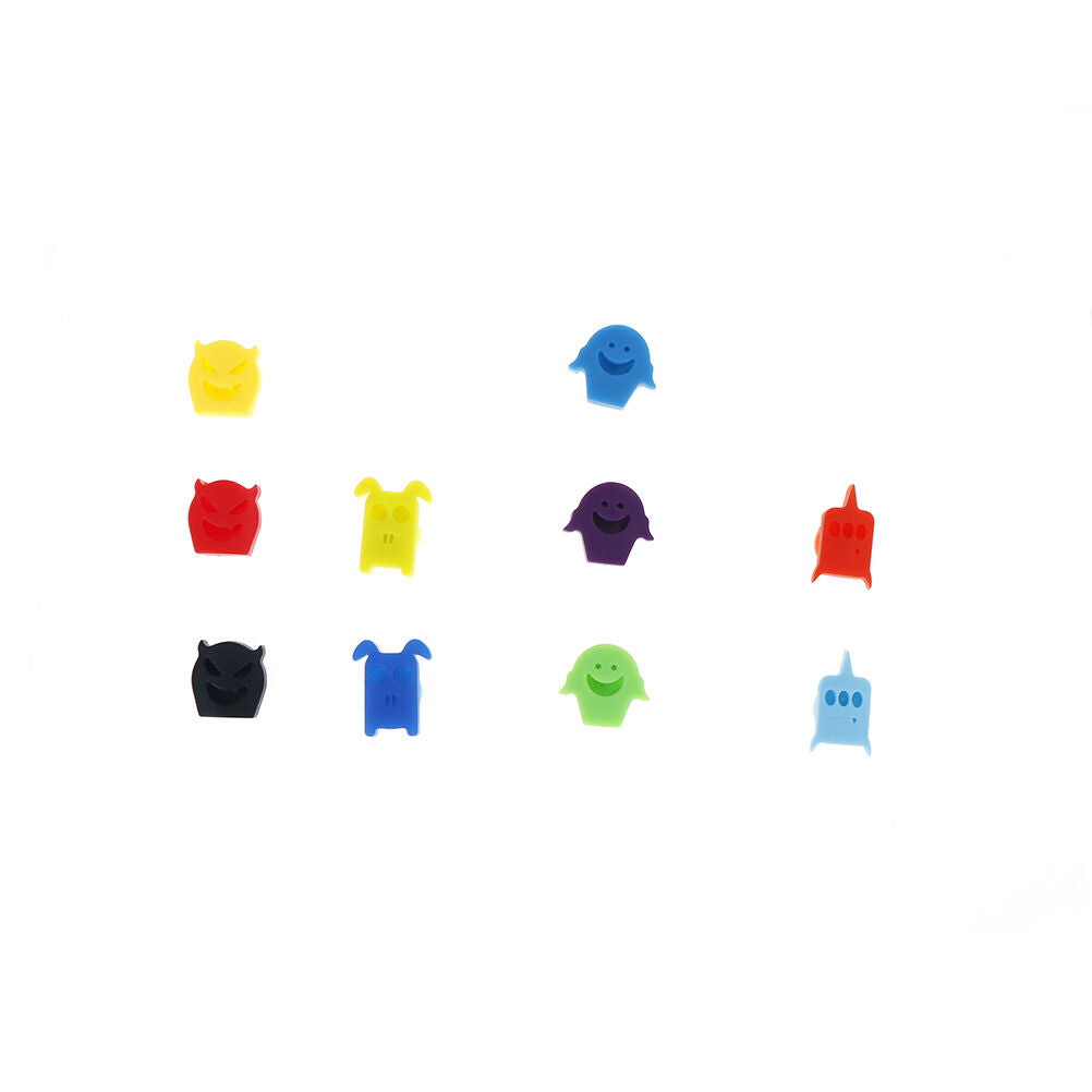 10X Party Suction Cup Wine Glass Silicone Label Rubber Glasses RecognizerM.l8