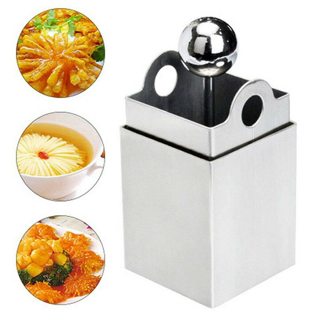 Flower Tofu Cutter Stainless Handy Slicer Shredder Cooking Vegetable Tools