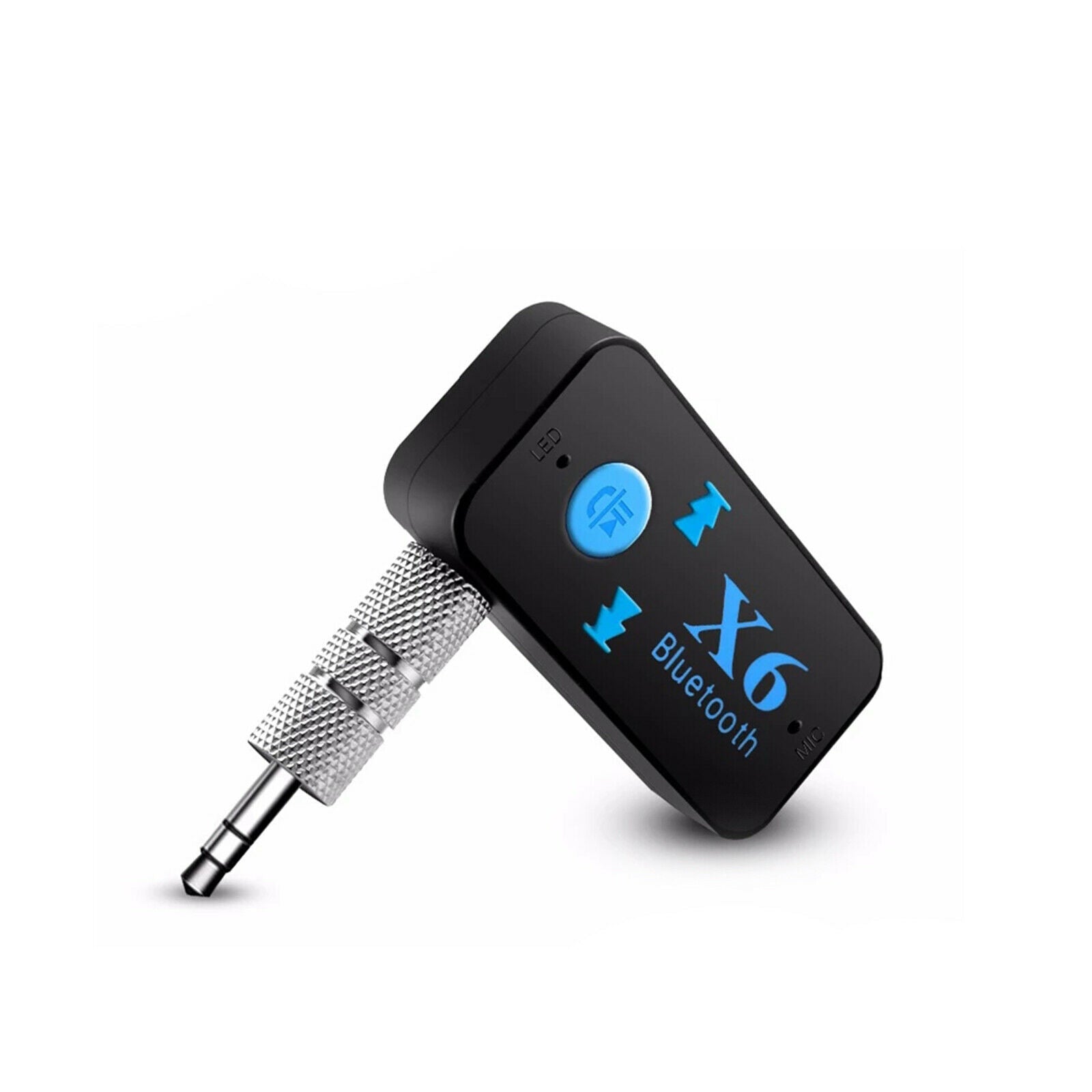 X6 Wireless Bluetooth Audio Receiver Stereo Music Car Adapter Support TF Card