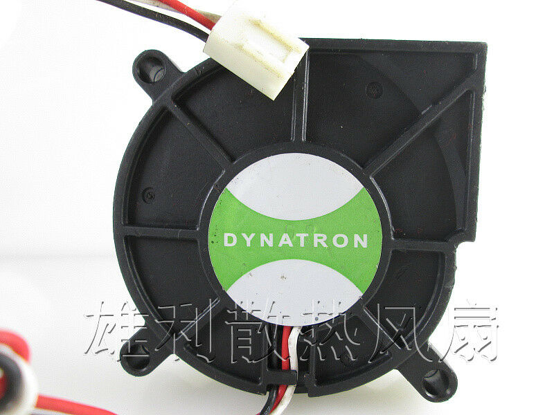 For Top Motor DB126015BU 60x60x15 mm 12V CPU Blower Replacement DC 12v Fan 3-pin