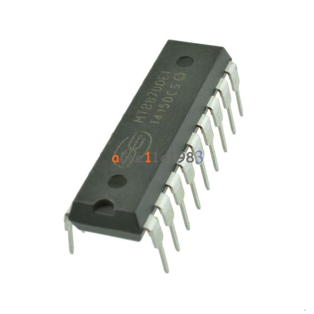 5Pcs MT8870 CMOS LOW POWER DTMF DECODER RECEIVER IC NEW