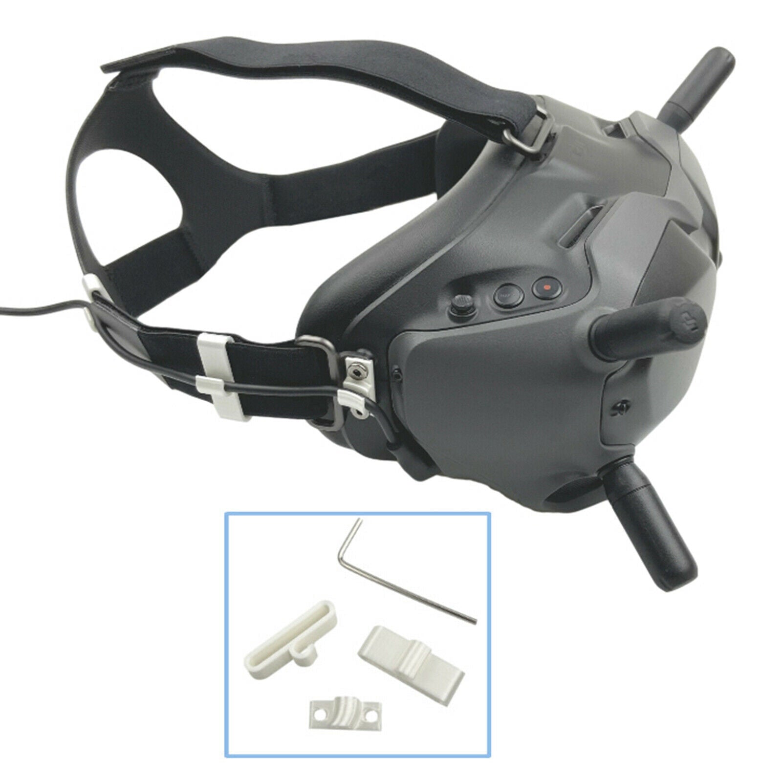 Power Cable Fixer for DJI FPV Goggles V2 Cable Management Cable Holder