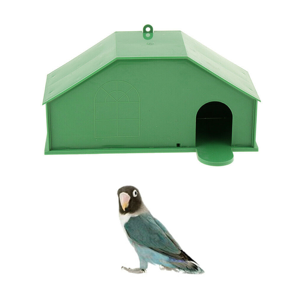 Plastic Bird Box, Parrot Clear View Window, Bird Nesting Hamster Guinea Pig