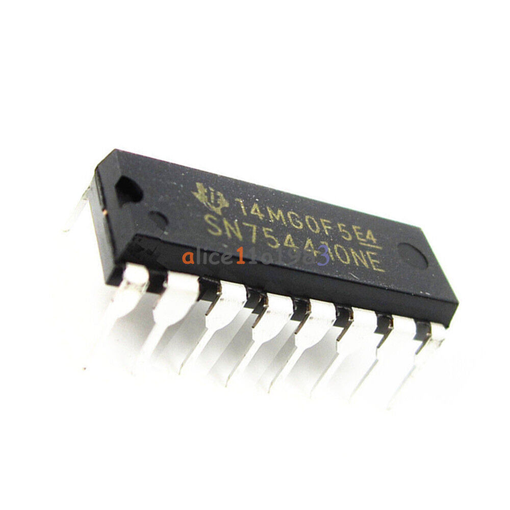 10PCS SN754410 SN754410NE IC HALF-H DRVR QUAD 16-DIP NEW