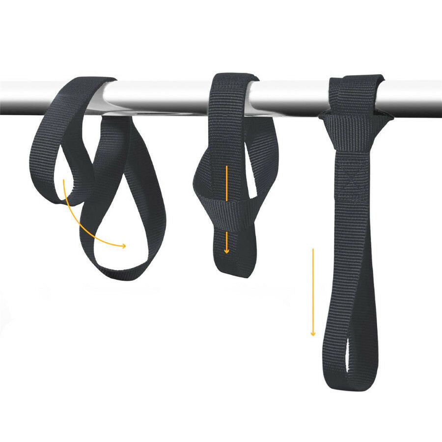 8Pcs 2300 lb Soft Loop Tie Down Straps Ratchet Towing Cargo For Scooters ATV UTV