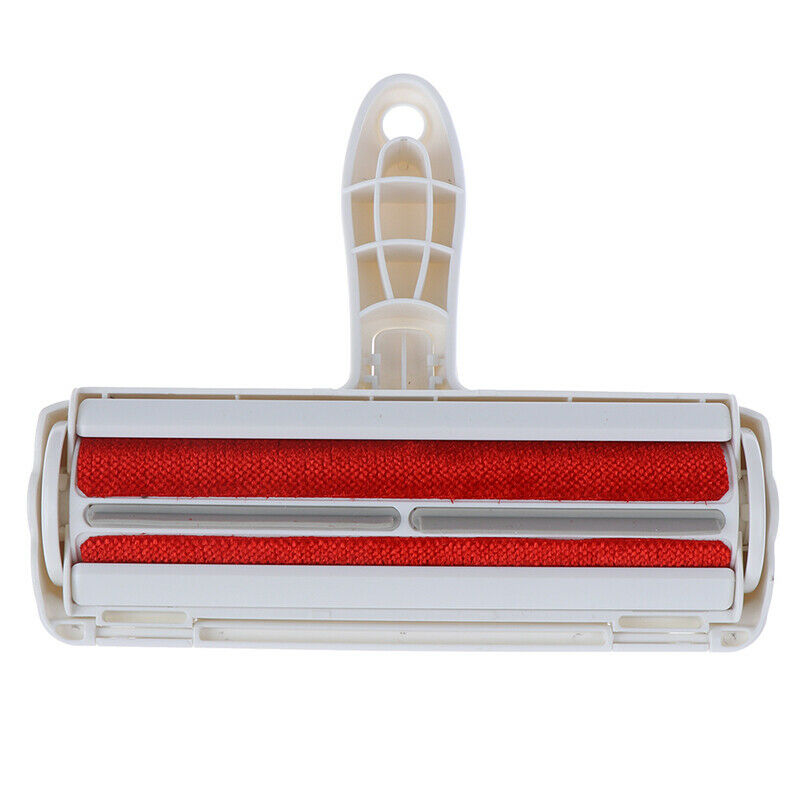 Self-cleaning Pet hair remover Handheld Tool 2-Way Roller Dog Cat Removing Gy