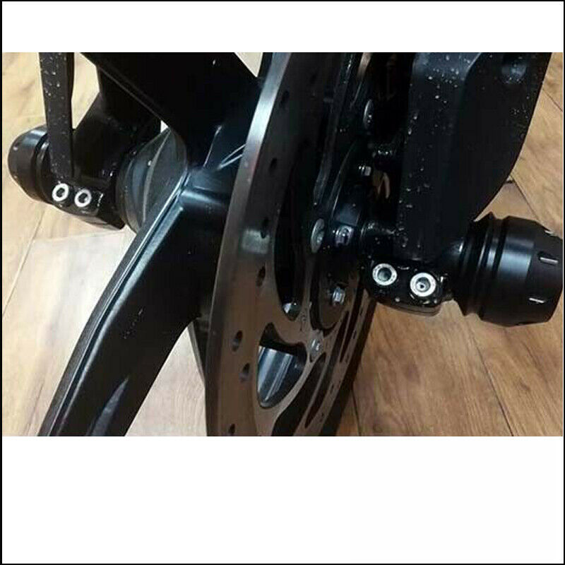 Motorcycle Front Rear Wheel Axle Fork Crash Drop Protector Ball Fit BMW G310RGS