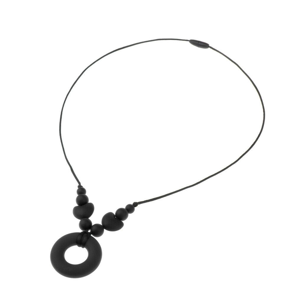 Newborn Molars Necklace Safe Non-toxic Silica Baby Molar Soothing Toys