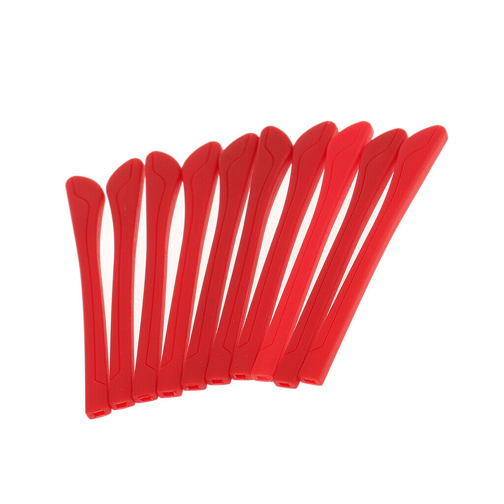 Expandable Ear Sock Tube Replacement with Silicone Eyeglass Tips 20 Pieces