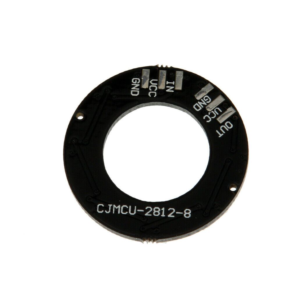 WS2812 5050 RGB LED Ring Round Decoration Bulb Development Board
