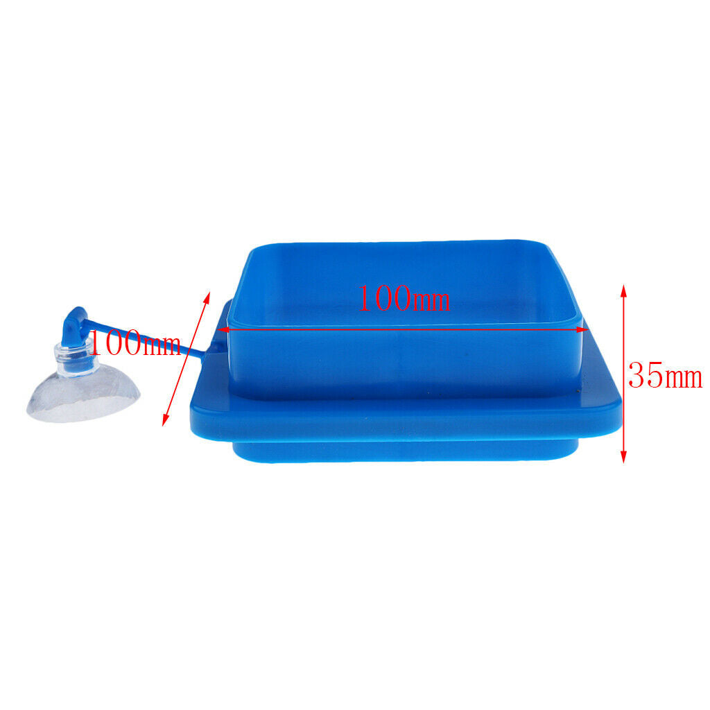 Aquarium Feeding Ring Fish Tank Station Floating Food Tary Feeder Square