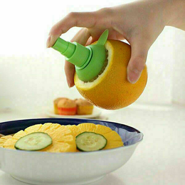 2PCS Citrus Fruit Lemon Orange Juicer Spray salad Lime Mist sprinkling Extractor