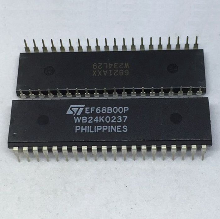 1PCS  8-BIT MICROPROCESSING UNIT (MPU) IC ST(THOMSON) DIP-40 EF68B00P EF68B00