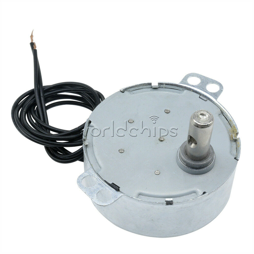 TYC-50 Turntable Synchronous Synchron Motor 50/60Hz AC 220V 4W 5-6 RPM CCW/CW
