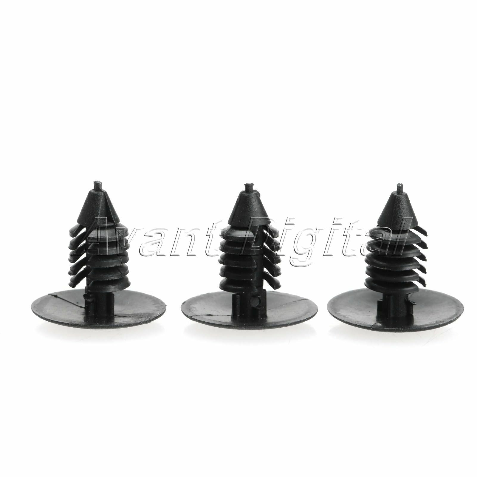 50X Car Fender Bumper Nylon Black Retainer Fastener Clip for AMC Ford Chrysler