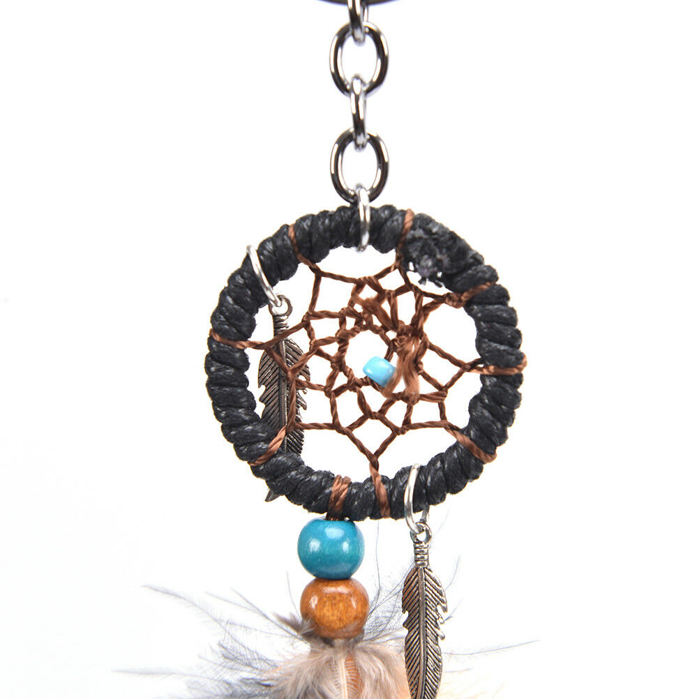 Small Crafts Dream Catcher With Feathers Wall Hanging Decoration.l8