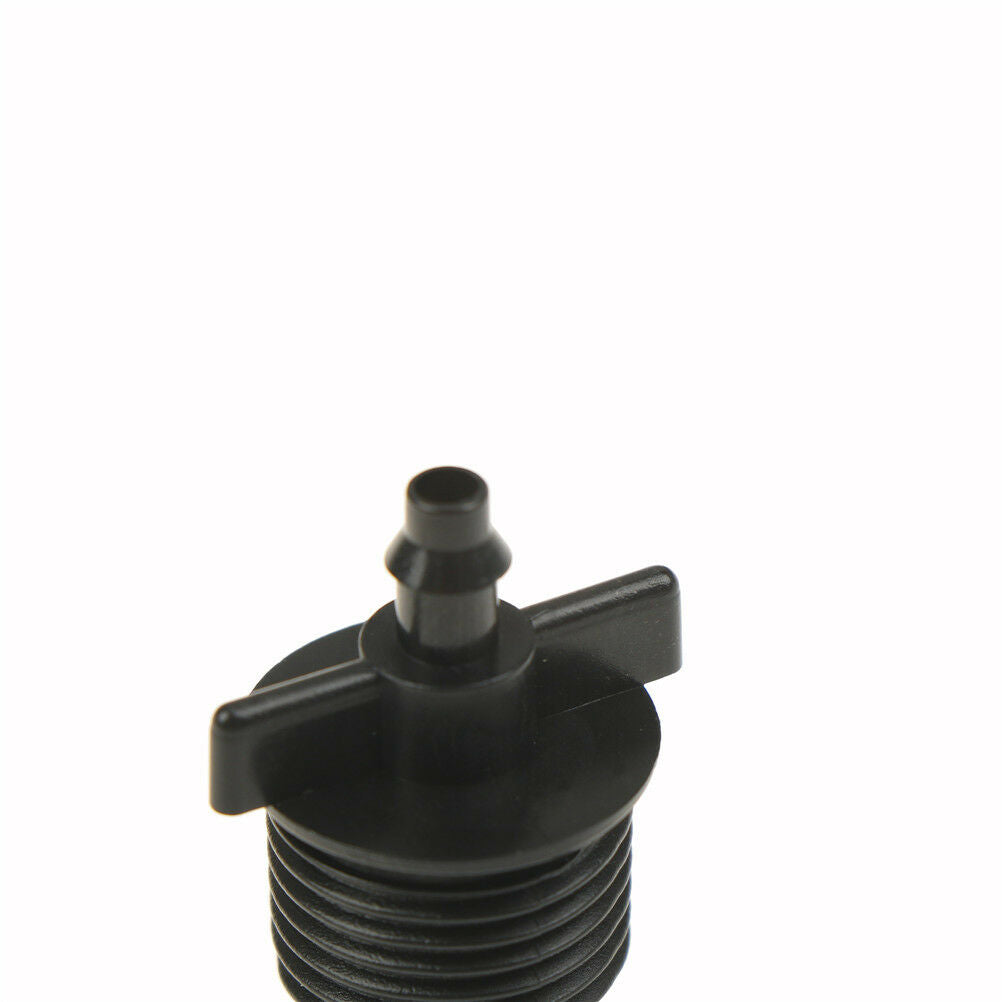 10pcs 1/2 inch Thread to 4mm Barb Fittings Switch Connector For 4/7mm Hos.l8